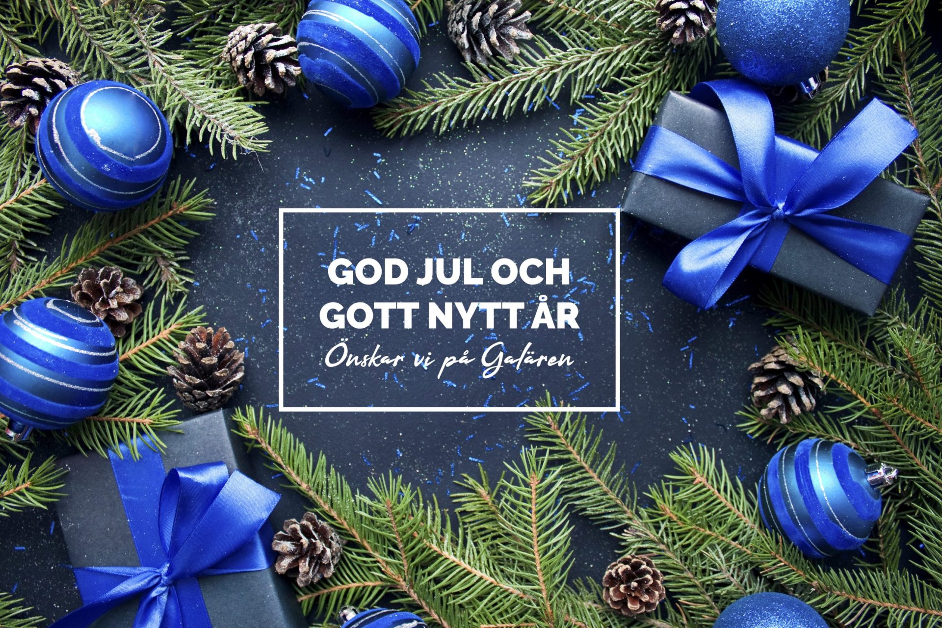 Från oss till er alla en riktigt god jul! Galären